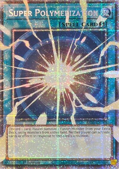 Super Polymerization - Extended Art - RA05-EN149 - Starlight Rare - 1st Edition