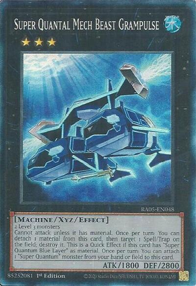 Super Quantal Mech Beast Grampulse - RA05-EN048 - Collector's Rare - 1st Edition