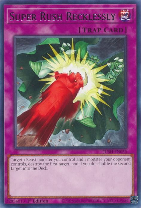 Super Rush Recklessly - JUSH-EN055 - Rare - 1st Edition