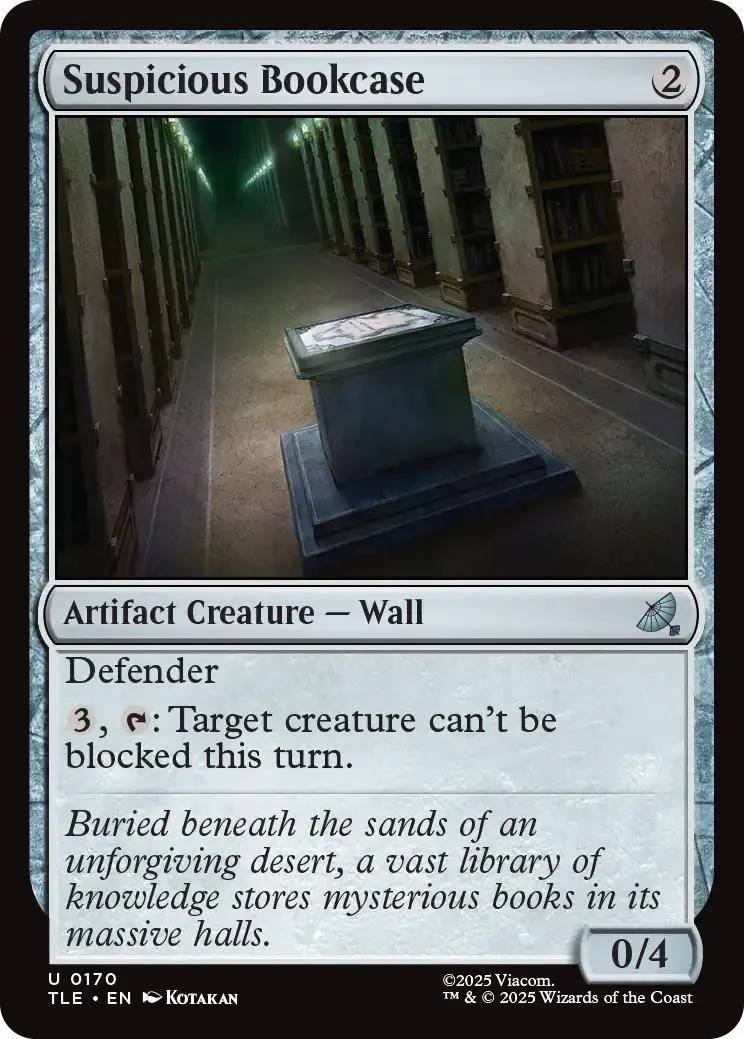 Suspicious Bookcase [170] [Avatar: The Last Airbender Eternal] [Non-Foil]
