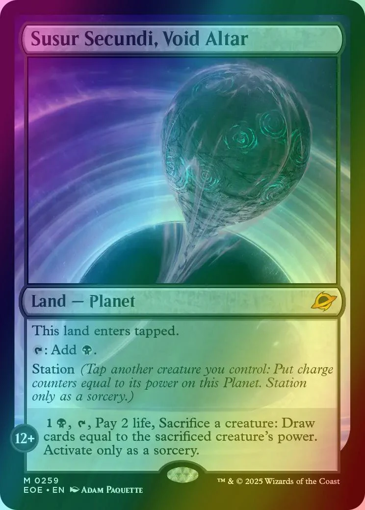 Susur Secundi, Void Altar [259] [Edge of Eternities] [Foil]