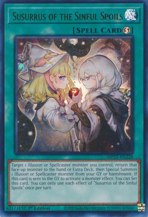 Susurrus of the Sinful Spoils - MP25-EN228 - Ultra Rare - 1st Edition