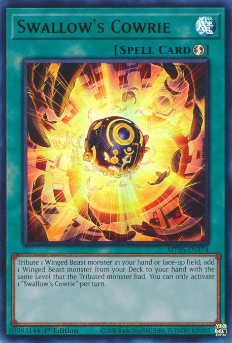 Swallow's Cowrie - MP25-EN174 - Ultra Rare - 1st Edition