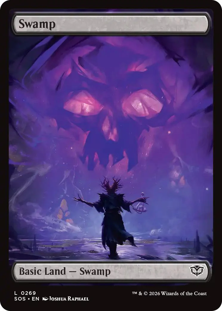 Swamp [269] [Full Art] [Spellcraft Land] [Secrets of Strixhaven] [Non-Foil]