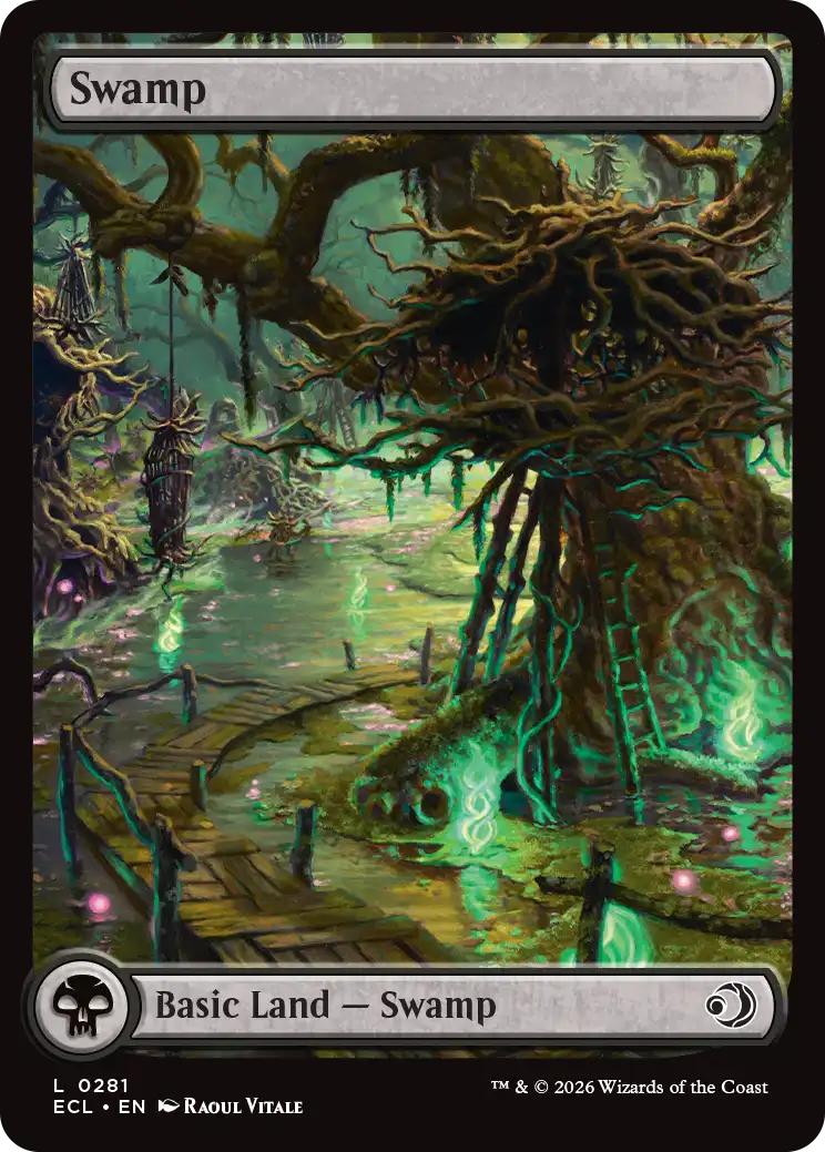 Swamp [281] [Full Art] [Shadowmoor] [Lorwyn Eclipsed] [Non-Foil]
