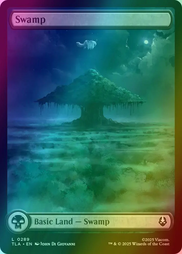 Swamp [289] [Full Art] [Appa] [Avatar: The Last Airbender] [Foil]