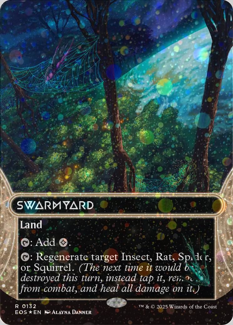 Swarmyard [132] [Borderless] [Edge of Eternities: Stellar Sights] [Galaxy Foil]