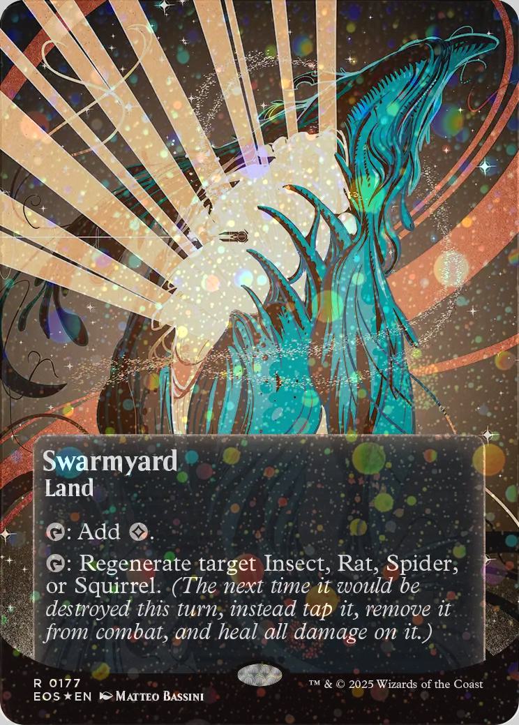 Swarmyard [177] [Borderless] [Poster] [Edge of Eternities: Stellar Sights] [Galaxy Foil]