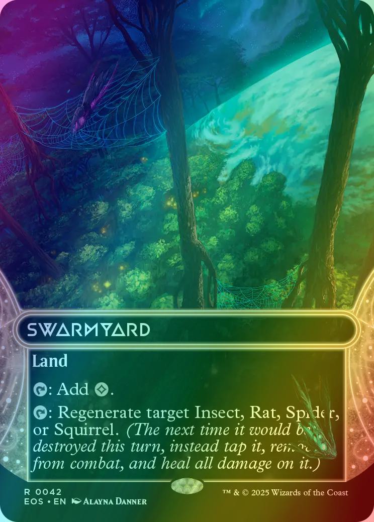 Swarmyard [42] [Borderless] [Edge of Eternities: Stellar Sights] [Foil]