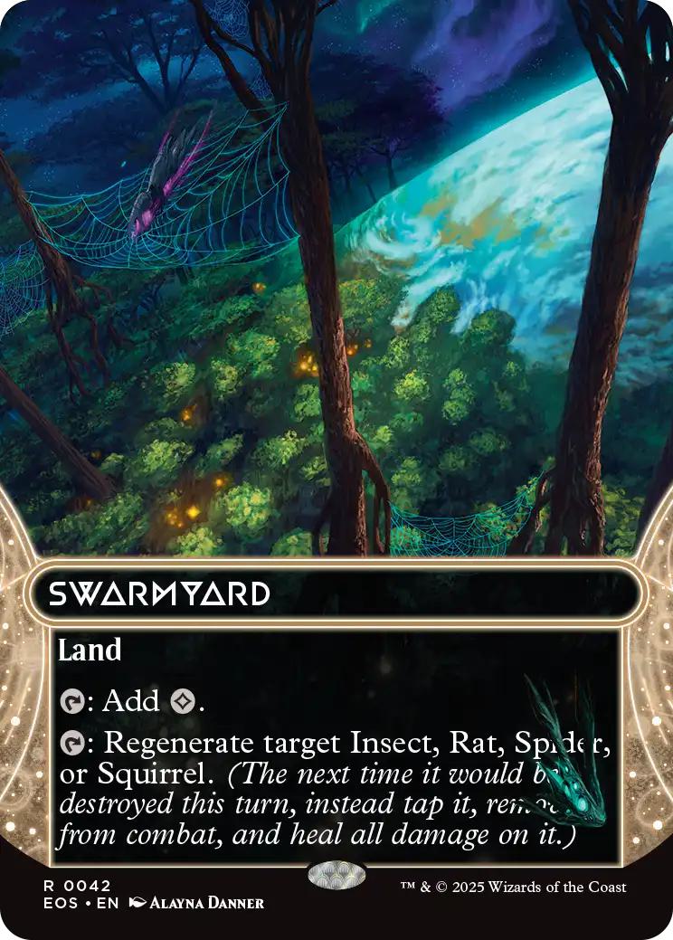 Swarmyard [42] [Borderless] [Edge of Eternities: Stellar Sights] [Non-Foil]