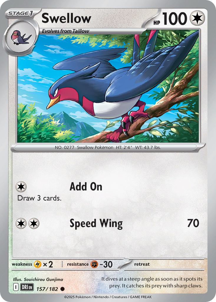 Swellow - 157/182 - Common [sv10-157] [Non-Holo]