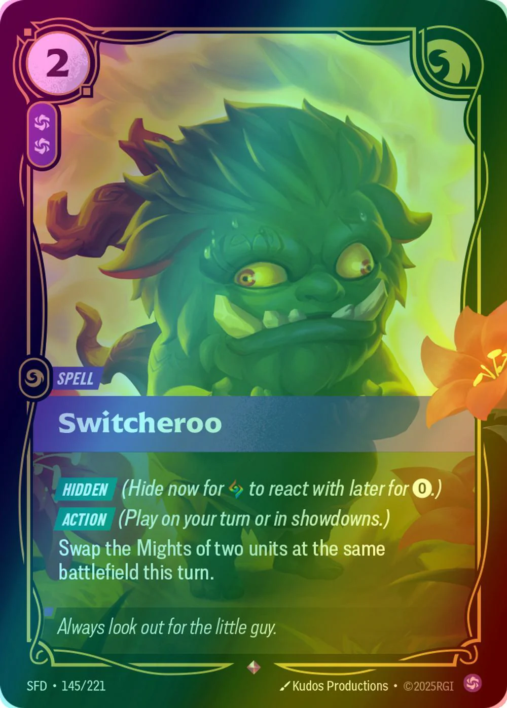 Switcheroo - 145/221 [Spiritforged] [Foil]