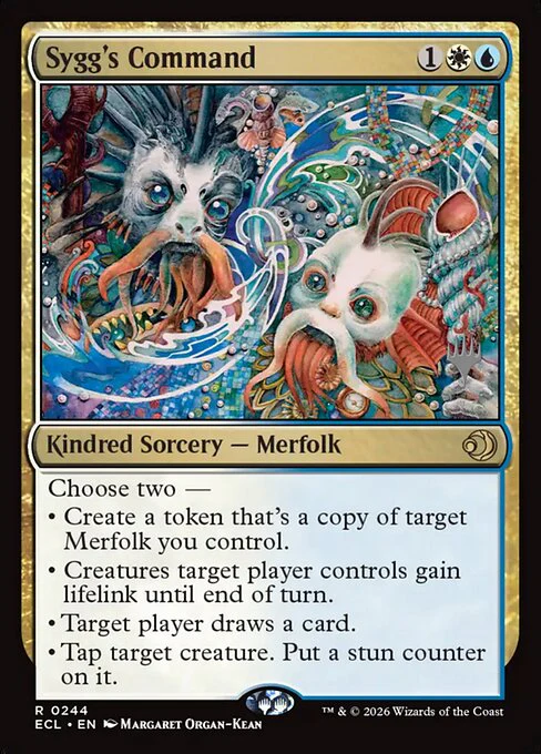 Sygg's Command [244p] [Promo Pack] [Lorwyn Eclipsed: Promos] [Non-Foil]