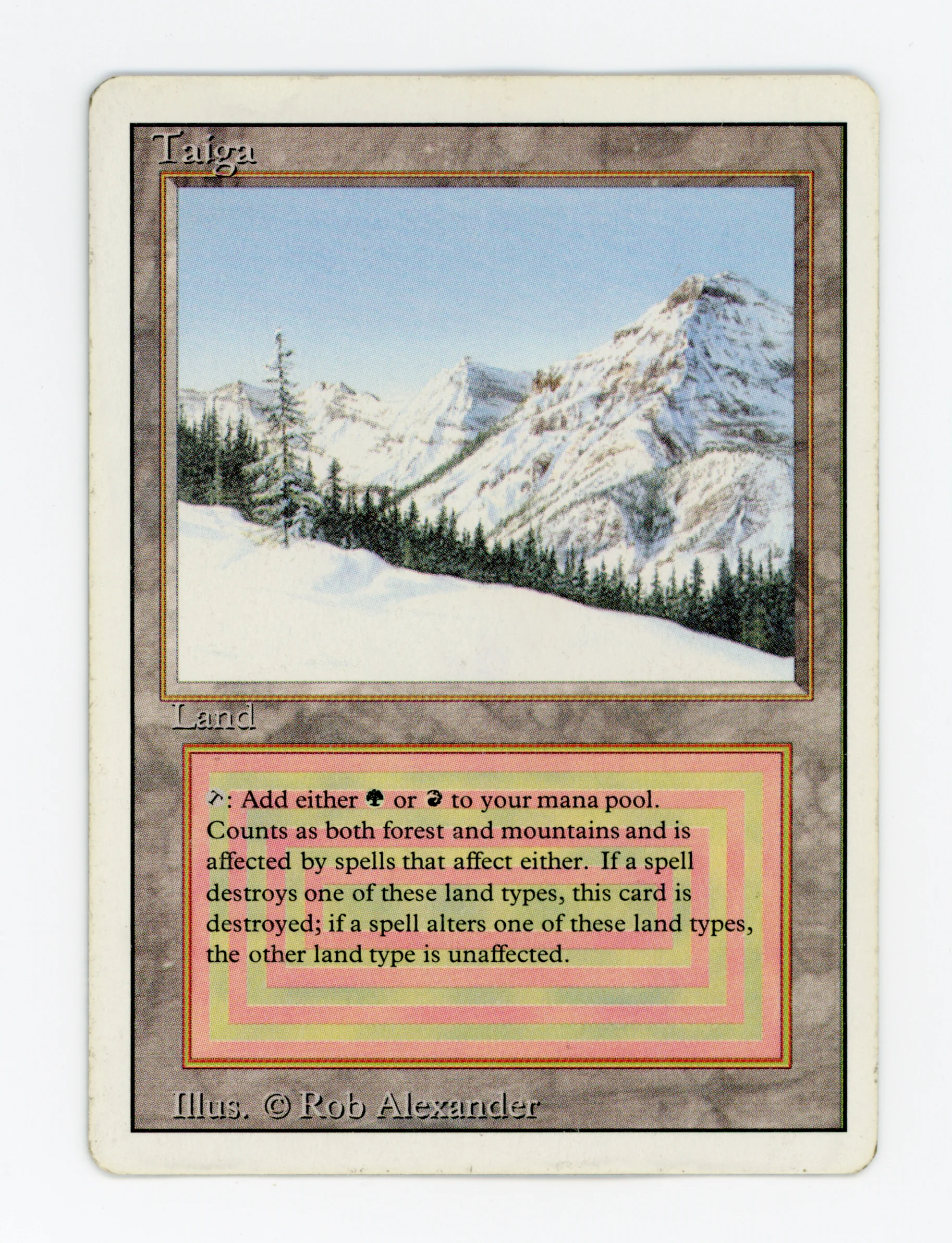 Taiga — Damaged — ID 16524