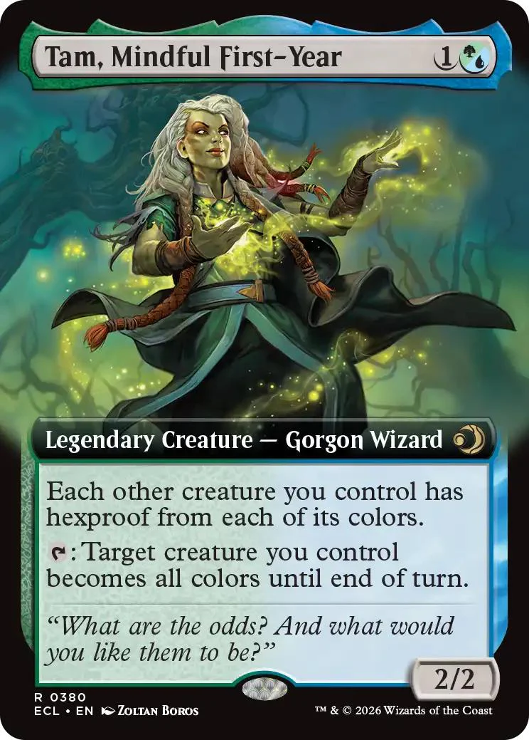 Tam, Mindful First-Year [380] [Extended Art] [Lorwyn Eclipsed] [Non-Foil]