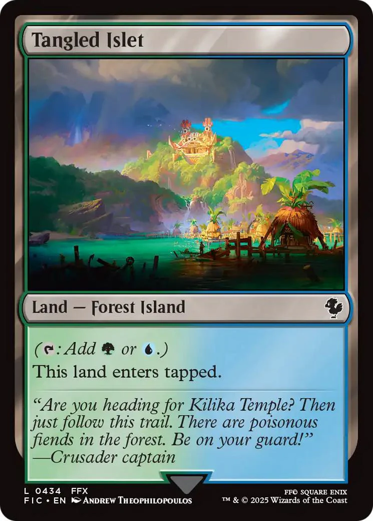Tangled Islet [434] [FINAL FANTASY: Commander] [Non-Foil]