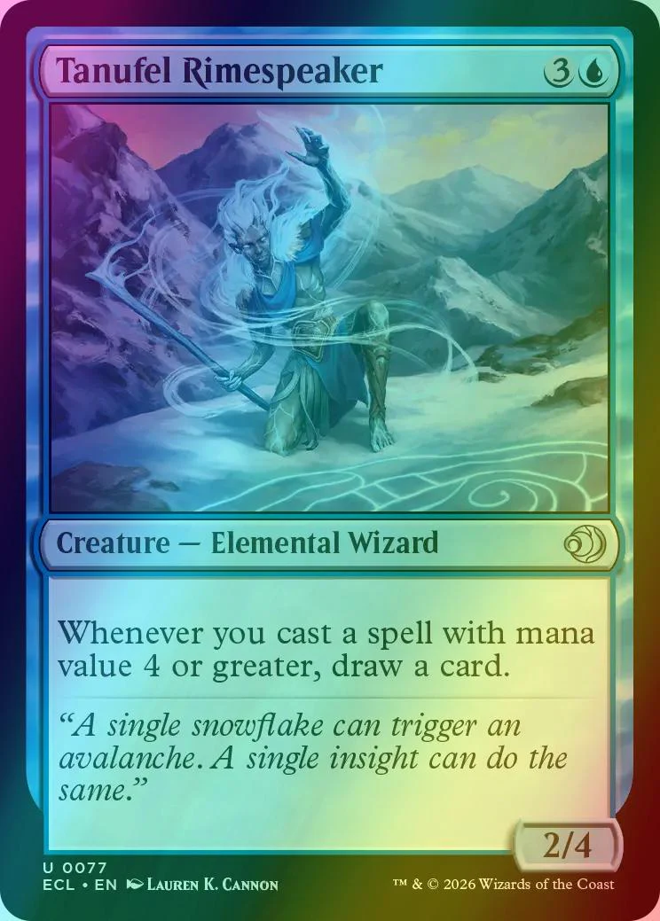 Tanufel Rimespeaker [77] [Lorwyn Eclipsed] [Foil]