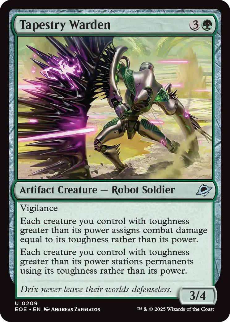 Tapestry Warden [209] [Edge of Eternities] [Non-Foil]