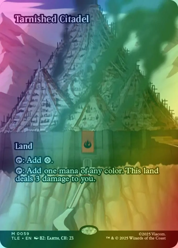 Tarnished Citadel [59] [Borderless] [Source Material] [Avatar: The Last Airbender Eternal] [Foil]