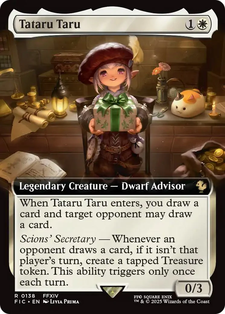 Tataru Taru [138] [Extended Art] [FINAL FANTASY: Commander] [Non-Foil]