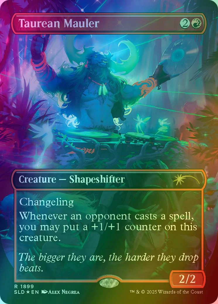 Taurean Mauler [1899] [Borderless] [Everyone's Invited] [Secret Lair Drop] [Foil]