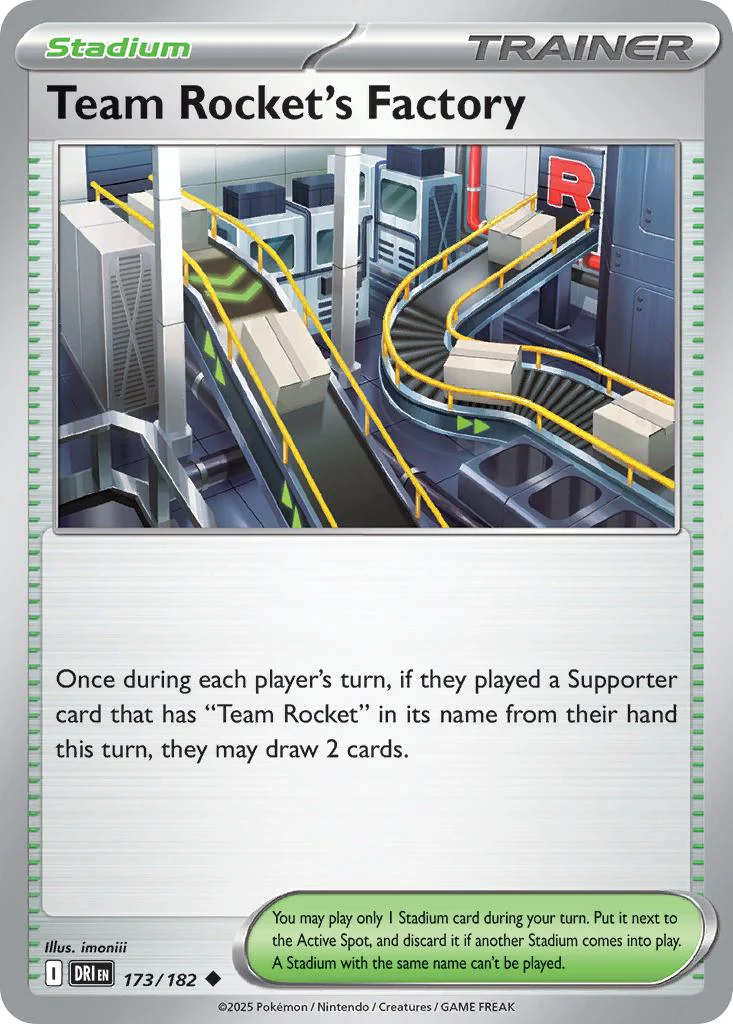 Team Rocket's Factory - 173/182 - Uncommon [sv10-173] [Non-Holo]