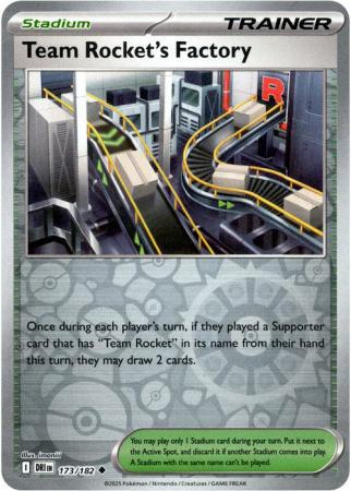 Team Rocket's Factory - 173/182 - Uncommon [sv10-173] [Reverse Holo]