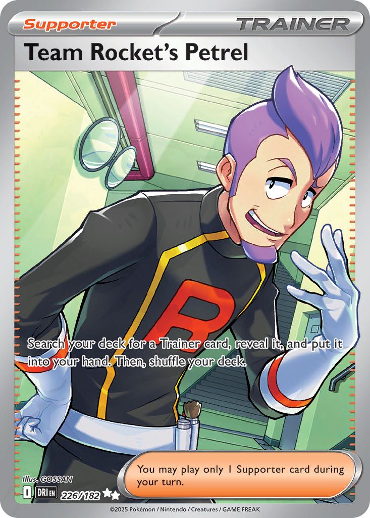 Team Rocket's Petrel - 226/182 - Ultra Rare [sv10-226] [Ultra]