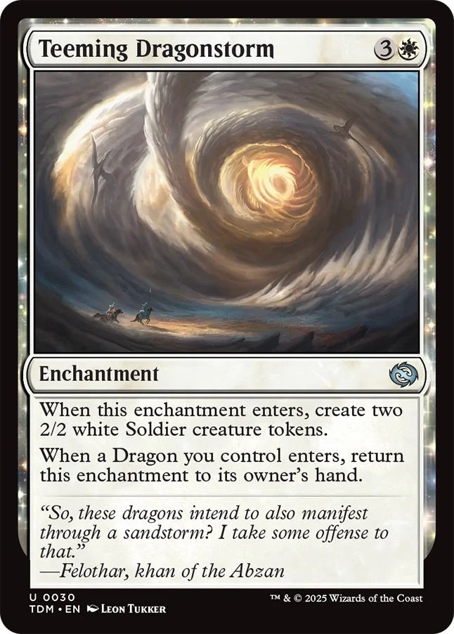 Teeming Dragonstorm [30] [Tarkir: Dragonstorm] [Non-Foil]
