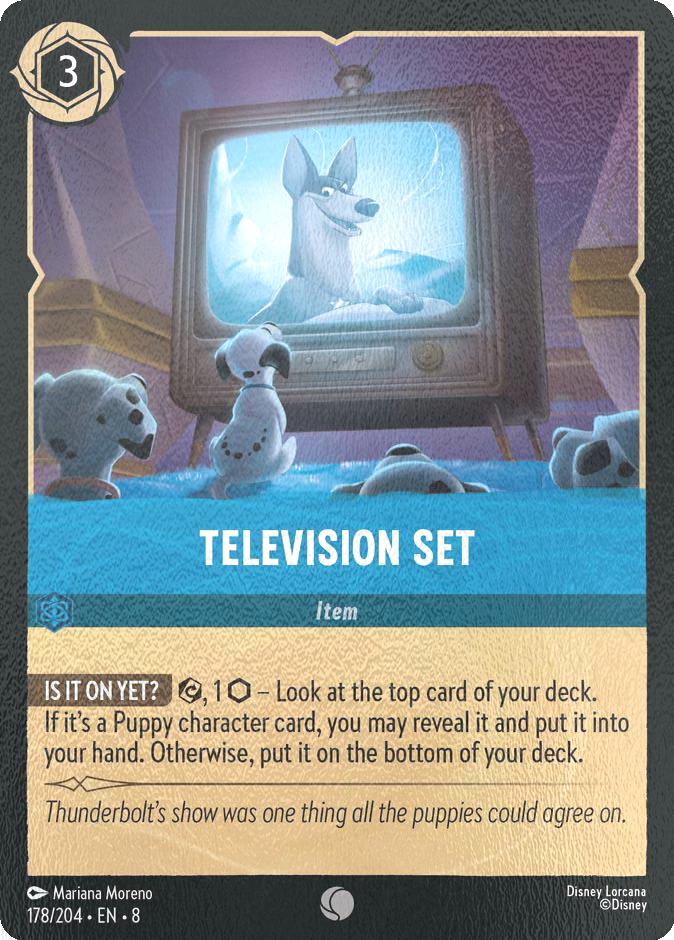 Television Set - 178/204 [Reign of Jafar] [Cold Foil]