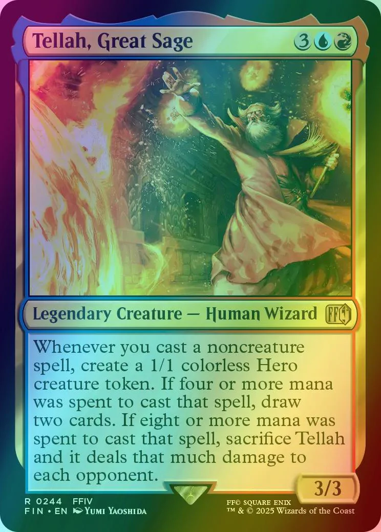Tellah, Great Sage [244] [FINAL FANTASY] [Foil]