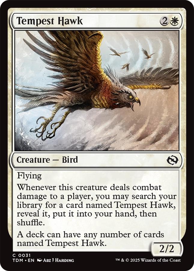 Tempest Hawk [31] [Tarkir: Dragonstorm] [Non-Foil]