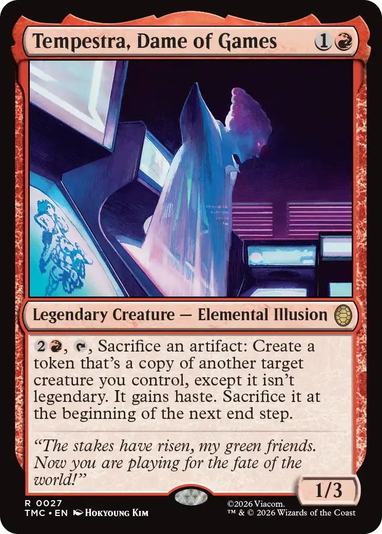 Tempestra, Dame of Games [27] [Teenage Mutant Ninja Turtles Eternal] [Non-Foil]