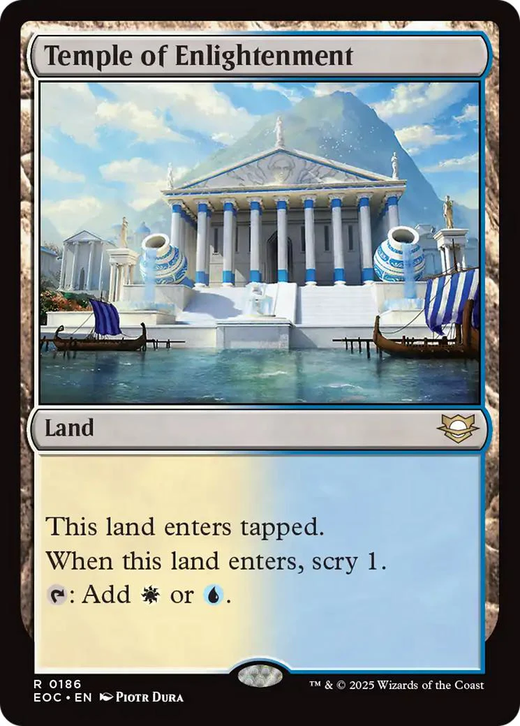 Temple of Enlightenment [186] [Edge of Eternities: Commander] [Non-Foil]