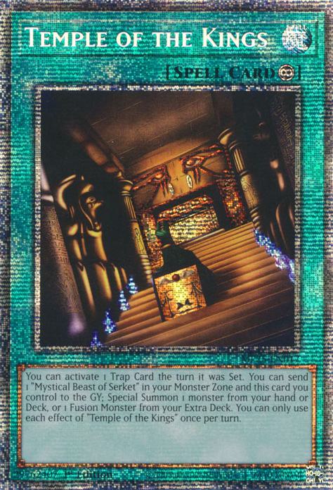 Temple of the Kings - MP25-EN017 - Starlight Rare - 1st Edition