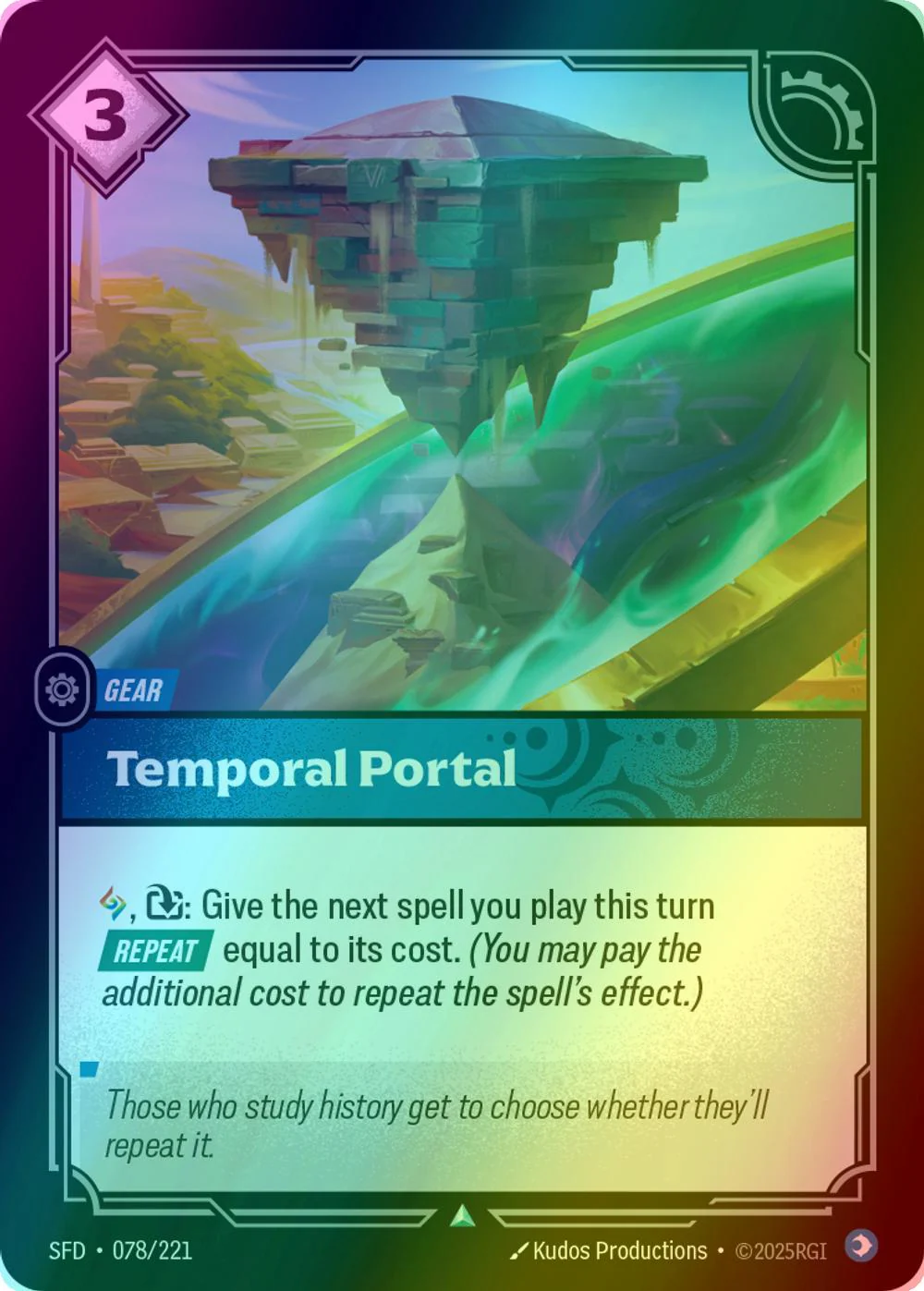 Temporal Portal - 078/221 [Spiritforged] [Foil]