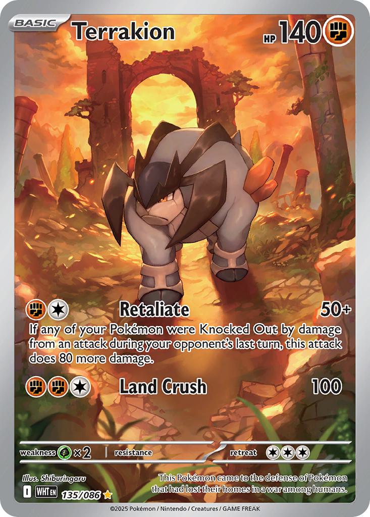 Terrakion - 135/086 - Illustration Rare [sv105w-135] [Ultra]