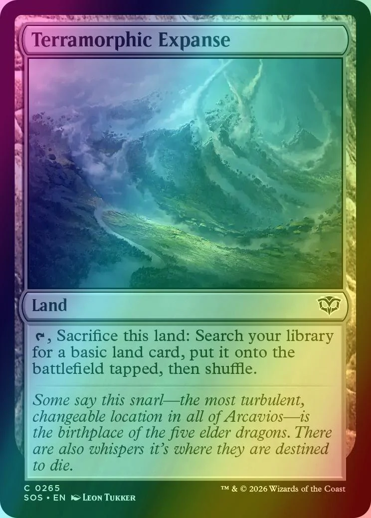 Terramorphic Expanse [265] [Secrets of Strixhaven] [Foil]