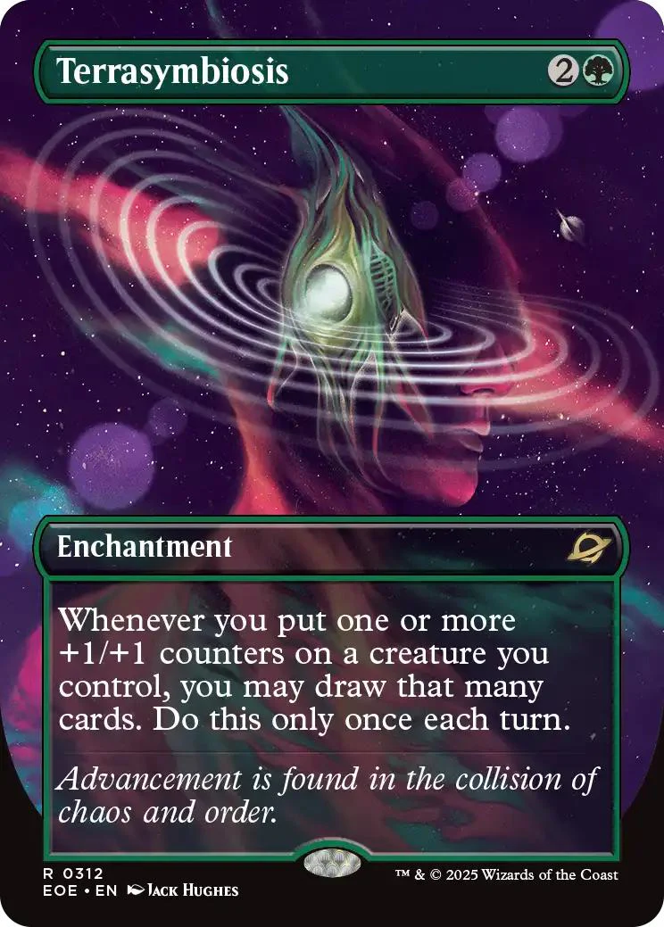 Terrasymbiosis [312] [Borderless] [Surreal Space] [Edge of Eternities] [Non-Foil]