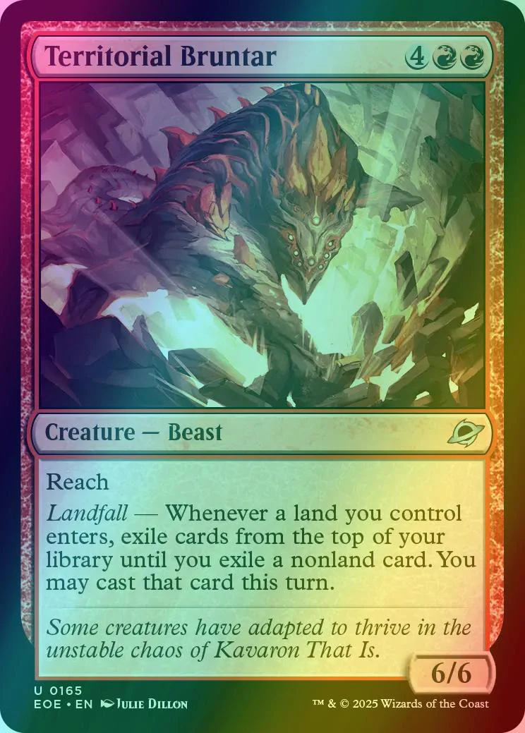 Territorial Bruntar [165] [Edge of Eternities] [Foil]