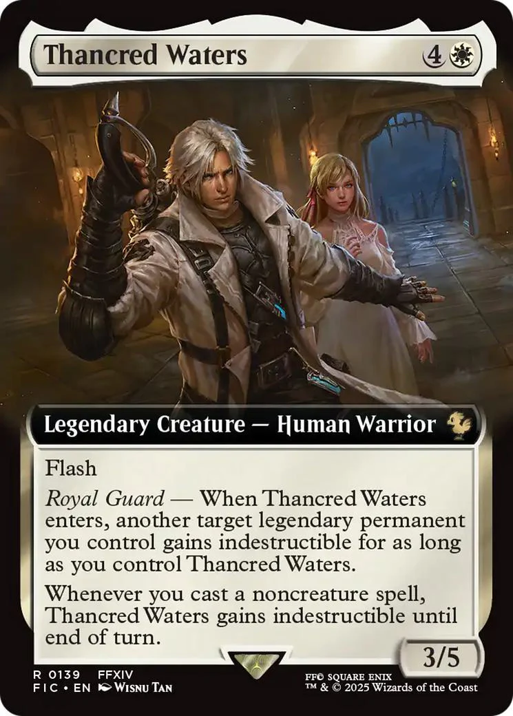 Thancred Waters [139] [Extended Art] [FINAL FANTASY: Commander] [Non-Foil]