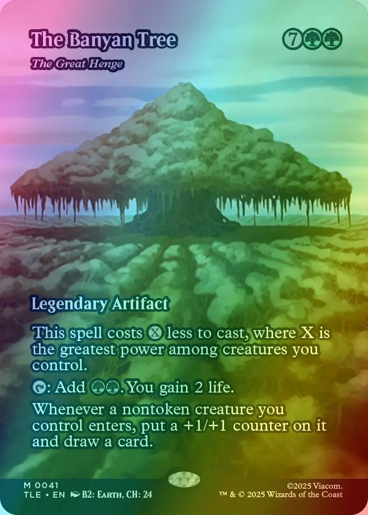 The Banyan Tree - The Great Henge [41] [Borderless] [Source Material] [Avatar: The Last Airbender Eternal] [Foil]