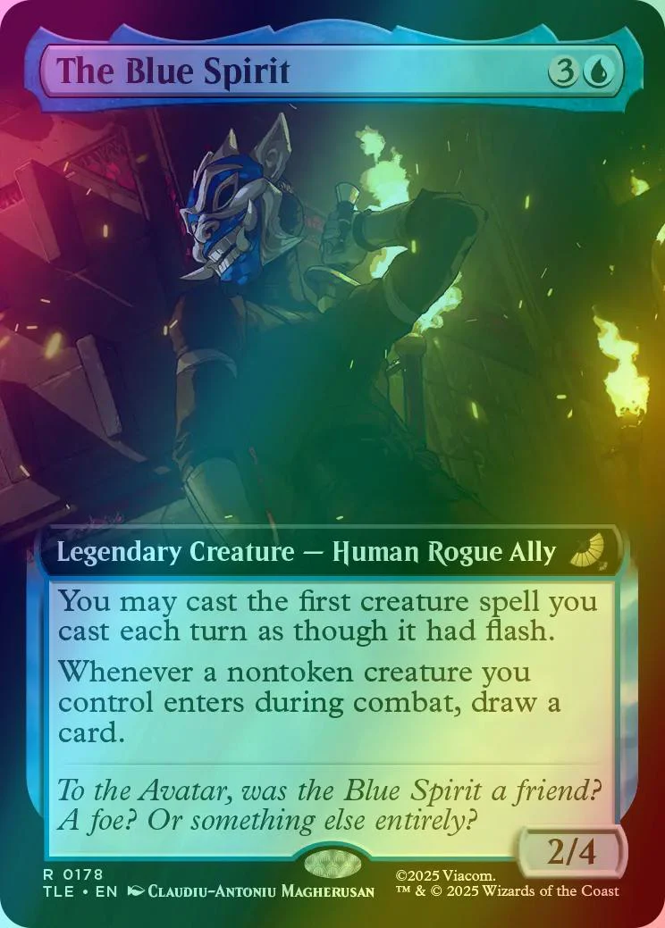 The Blue Spirit [178] [Extended Art] [Avatar: The Last Airbender Eternal] [Foil]