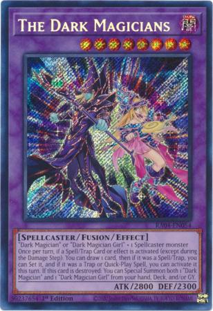 The Dark Magicians - RA04-EN054 - Secret Rare - 1st Edition