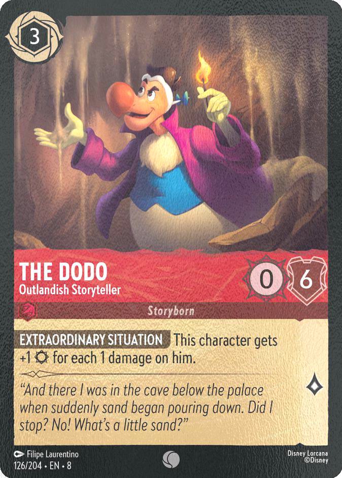 The Dodo - Outlandish Storyteller - 126/204 [Reign of Jafar] [Cold Foil]