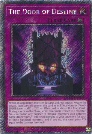 The Door of Destiny - RA04-EN240 - Platinum Secret Rare - 1st Edition