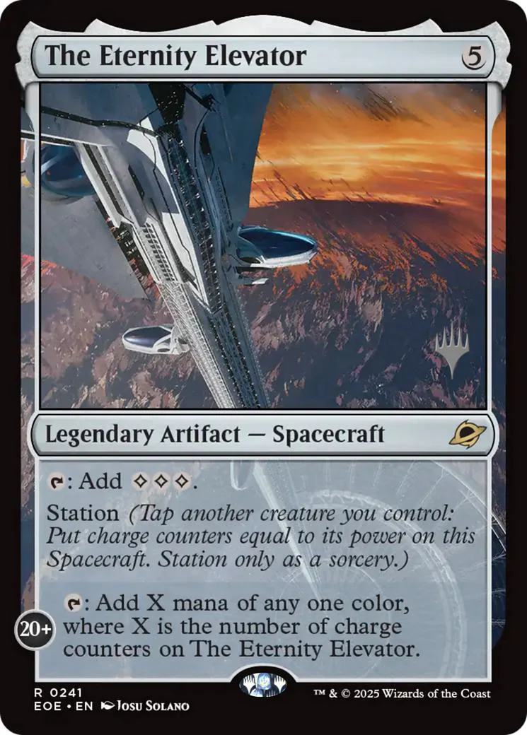 The Eternity Elevator [241p] [Promo Pack] [Edge of Eternities: Promos] [Non-Foil]