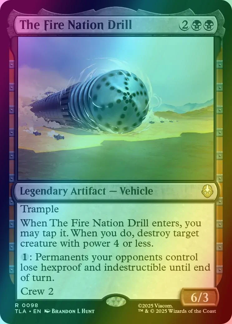 The Fire Nation Drill [98] [Avatar: The Last Airbender] [Foil]