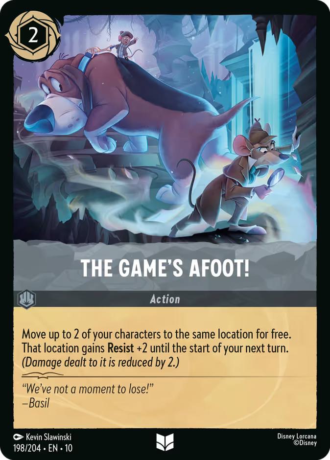 The Game's Afoot! - 198/204 [Whispers in the Well] [Non-Foil]
