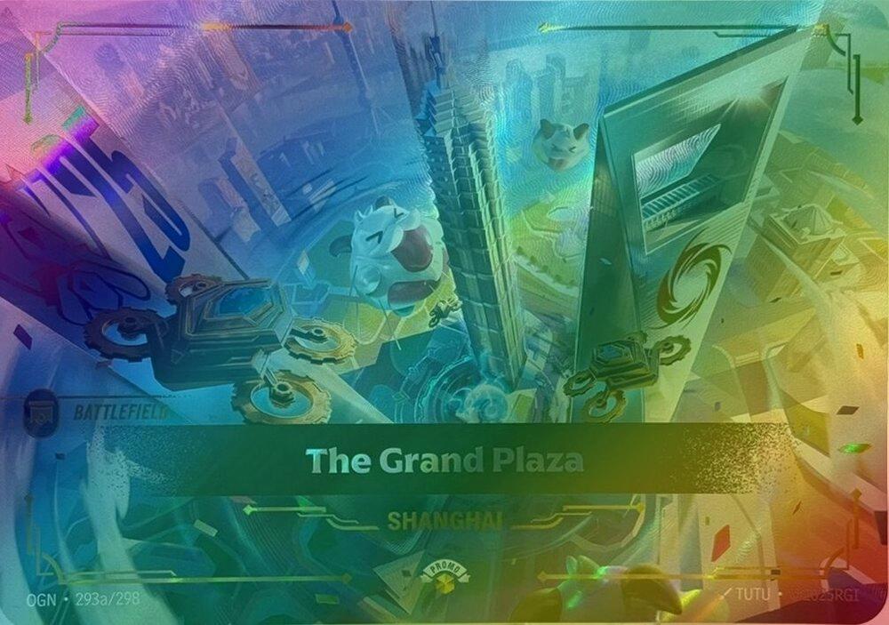 The Grand Plaza - 293a/298 [Riftbound Promotional Cards] [Foil]